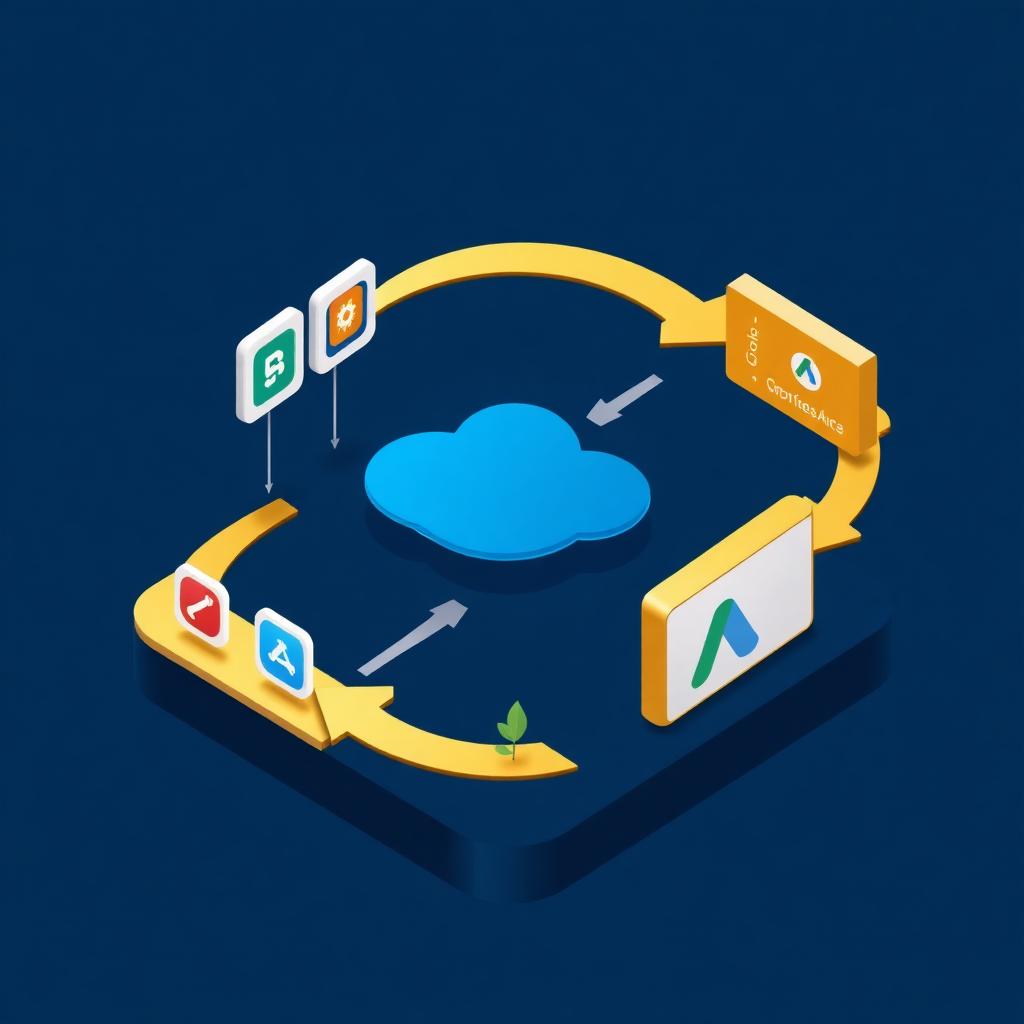 CRM Offline Conversions Google Ads intégration HubSpot Salesforce Pipedrive lead scoring MQL SQL pipeline B2B SaaS enhanced conversions API Smart Bidding attribution multi-touch agence Speedizycom