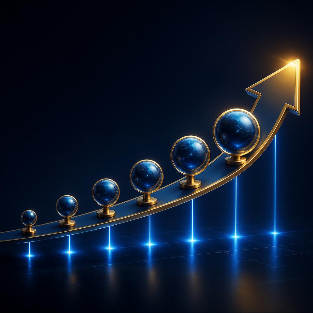 Courbe croissance acquisition digitale Google Ads SEO 24 mois coût par lead point de croisement rentabilité ROAS budget PME e-commerce SaaS local agence Google Ads primée Speedizycom expert SEA certifié